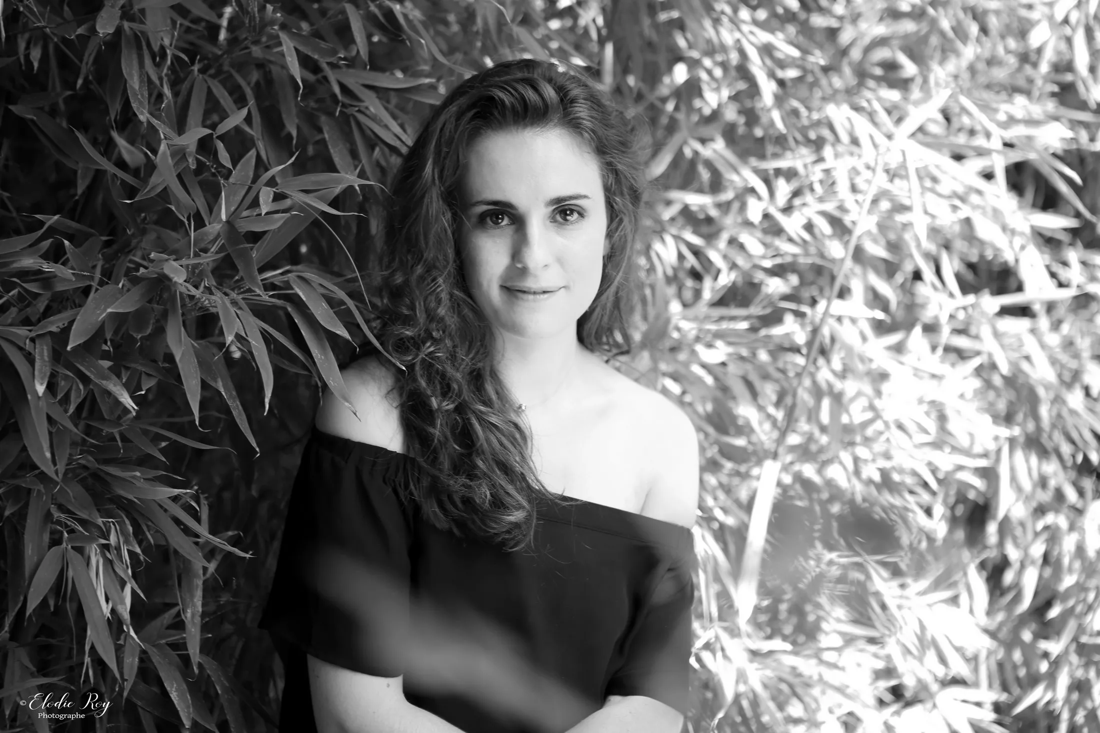 solene nancy portrait noir et blanc